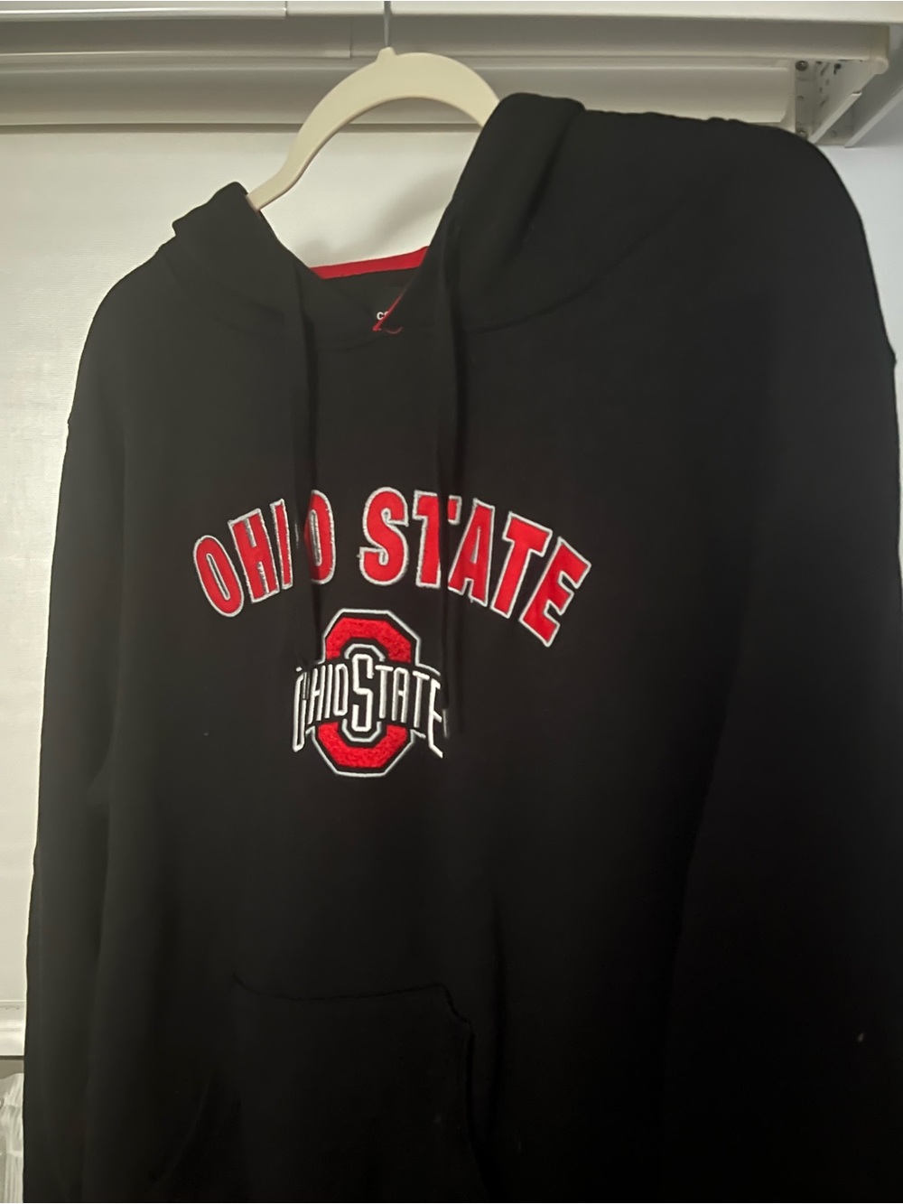 NWT Colosseum Men’s Black and Red Ohio State Sweatshirt
